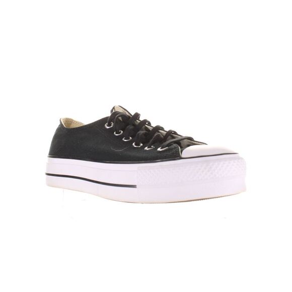 Converse Womens Ctas Lift Ox Black Skateboarding Shoes Size 9 Medium (B, M) - Picture 2 of 4